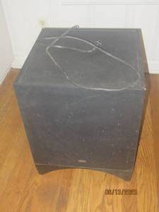 lot 124 image: RCA SUBWOOFER MODEL SP3500SW