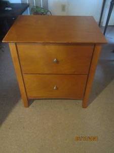 lot 137 image: CONTEMPORARY NIGHT STAND