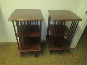 lot 181 image: EDWARDIAN BARRISTER BOOKCASE DUO