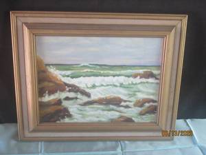 lot 192 image: OAK FRAMED OIL PAINTING BY MURNEY 1977