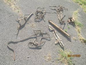 lot 285 image: VINTAGE PLOW ACCESSORIES SEE PICS&nbsp WORK WITH LOT # 98