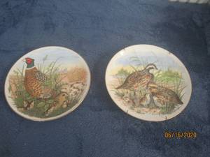 lot 468 image: TOTAL OF 2 SOUTHERN LIVING GALLERY COLLECTION PLATES&nbsp- BOB WHITE QUAIL&nbsp- RING - NECKED PHEASANT&nbsp
