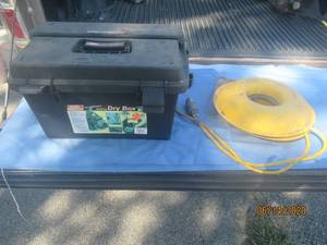 lot 318 image: NCN CASE GUARD PLUS UTILITY DRY BOX &amp CORD PRO EXTENTION CORD ORGANIZER