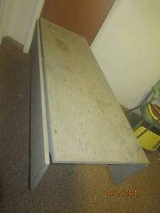 lot 339 image: VINTAGE DROP LEAF TABLE 40WX57L