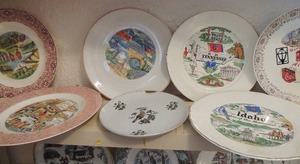 lot 92 image: 7 state plates- Atlanta, Tennessee, Idaho, New Mexico and more