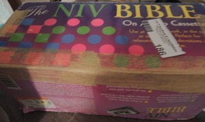 lot 186 image: Bible cassette tapes in original box