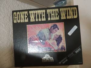 lot 221 image: Gone with the wind MGM cassette tapes two in original box