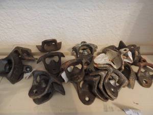 lot 291 image: Metal soda bottle openers vintage x 20