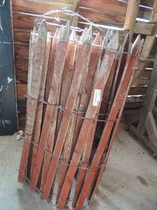 lot 315 image: Picket fence roll 3 foot high approx. 10 length