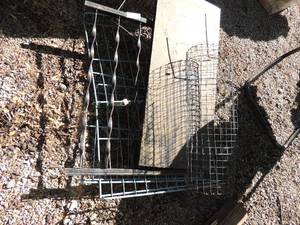 lot 337 image: Lot of metal shelving