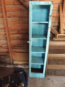lot 353 image: Vintage locker no front door 61 x 14