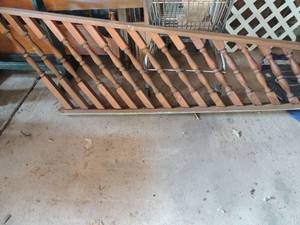 lot 354 image: Brown porch rail