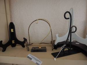 lot 380 image: several plate stands