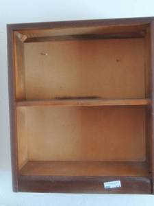 lot 474 image: 2 shelf wall unit 28x24x9