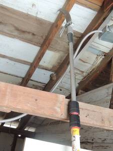 lot 490 image: yellow pole  trimmer