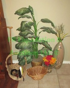 lot 8 image: Artificial plants and more