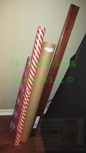 lot 23 image: Wrapping and shipping paper rolls