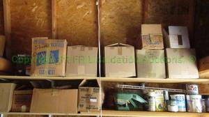 lot 322 image: Contents of 2 shelves