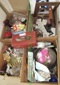 lot 354 image: Assorted collectibles 4 boxes full