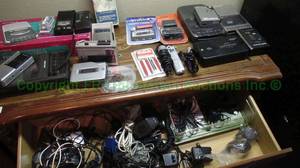 lot 280 image: Tape recorders, microphones and more as shown