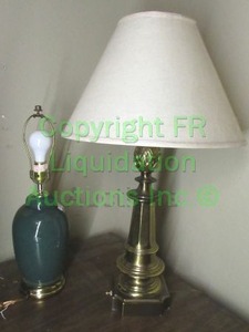 lot 285 image: Table lamps as shown