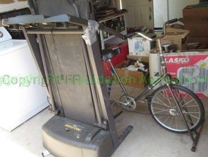 lot 363 image: Proform XL treadmill and stationary exercise bike
