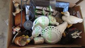 lot 365 image: Assorted collectibles Box full