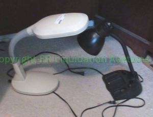 lot 292 image: Verilux and other desk lamp