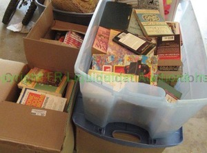 lot 307 image: Several boxes full of books