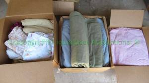 lot 303 image: Assorted clothing in boxes