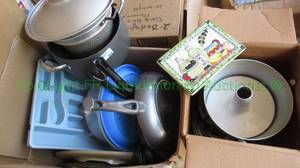 lot 304 image: Assorted cooking pots and pans plus