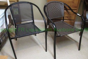 lot 248 image: Occassional chairs matching