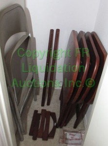 lot 75 image: TV Serving stands and more as shown