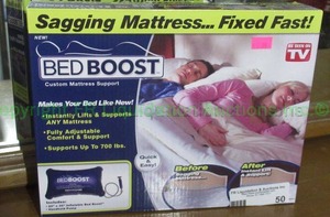lot 50 image: Bed boost custom mattress support