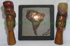 lot 336 image: Johannes W. Van Dartelen signed south America wall placard and more
