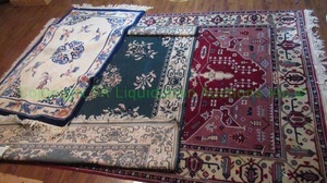 lot 45 image: Assorted area rugs 3 total