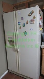 lot 342 image: Kenmore coldspot side by side refrigerator freezer model 58587890