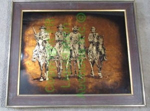 lot 25 image: Jack White framed print 36 x 30