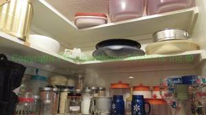 lot 78 image: Assorted storage containers as shown