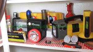 lot 83 image: Assorted flashlights plus
