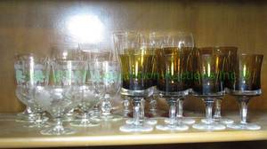 lot 146 image: Stem glass ware as shown
