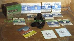 lot 156 image: Vintage 1950s View Master with reels and original box
