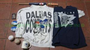lot 154 image: Dallas Cowboys memorabilia plus