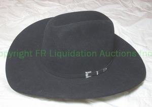 lot 212 image: Resistol black gold cowboy hat in original box