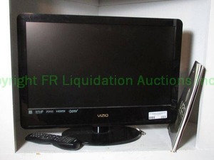 lot 223 image: Visio LCD HDTV with remote model VA22OE