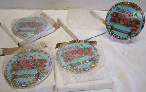 lot 595 image: 4 Puerto Rico plaques