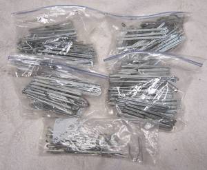 lot 676 image: Assorted Curtain Hanging Hardware