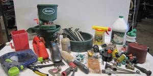 lot 680 image: Lawn &amp Garden Tools &amp Supplies