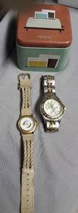 lot 692 image: fossil watches
