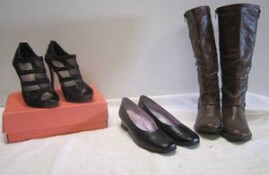 lot 696 image: Womens Shoes &amp Boots